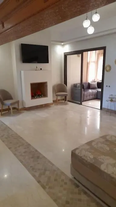 Appartement Bien Situe Residence Privee, Piscine Marrákes 0*,