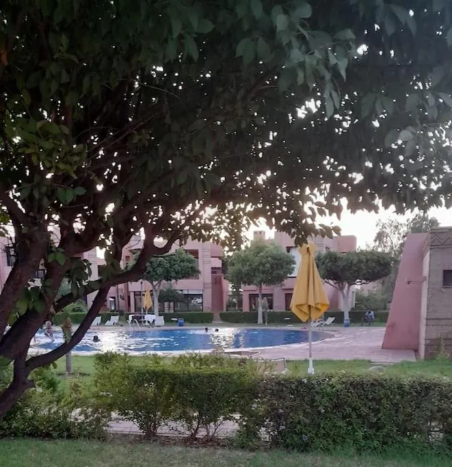 Appartement Bien Situe Residence Privee, Piscine Marrákes